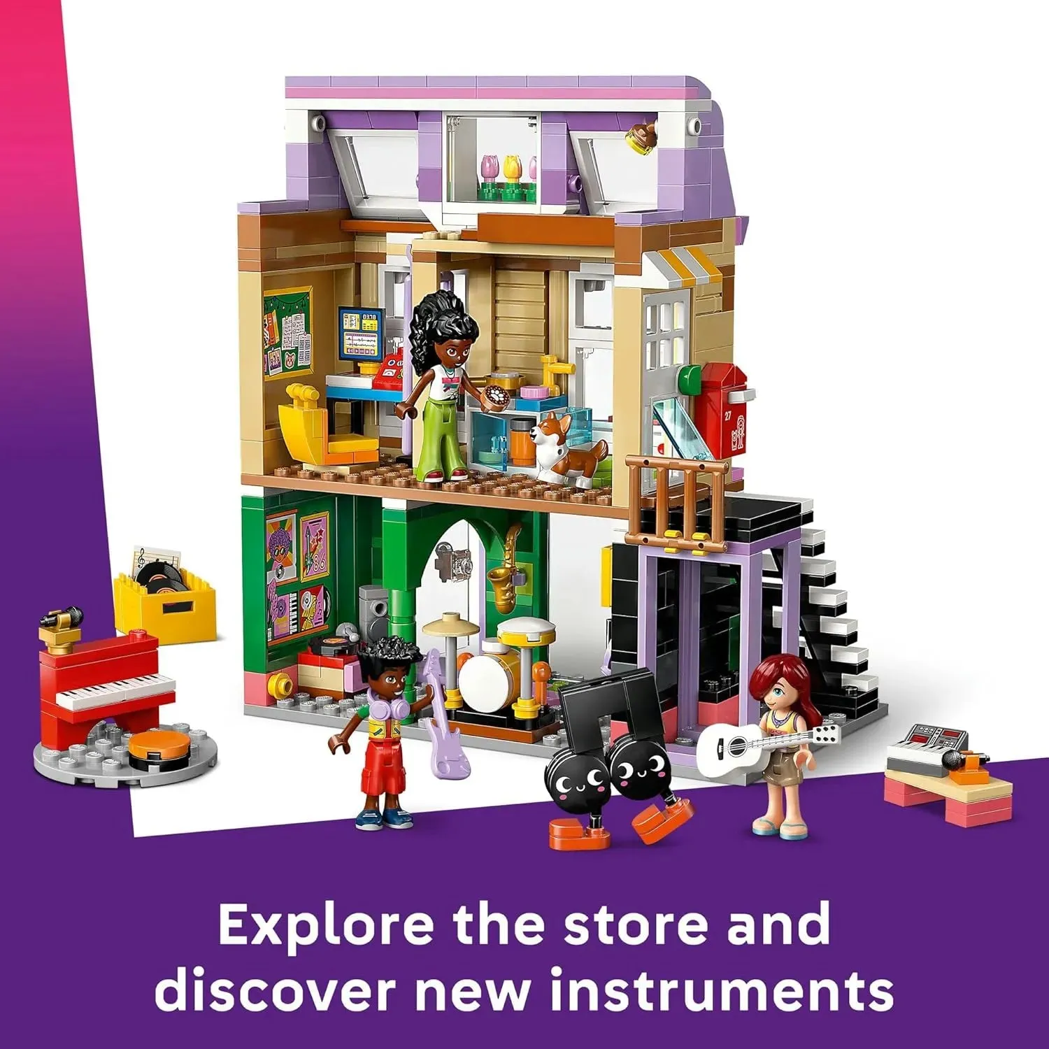 LEGO Friends: Music Store & Apartment (42653)