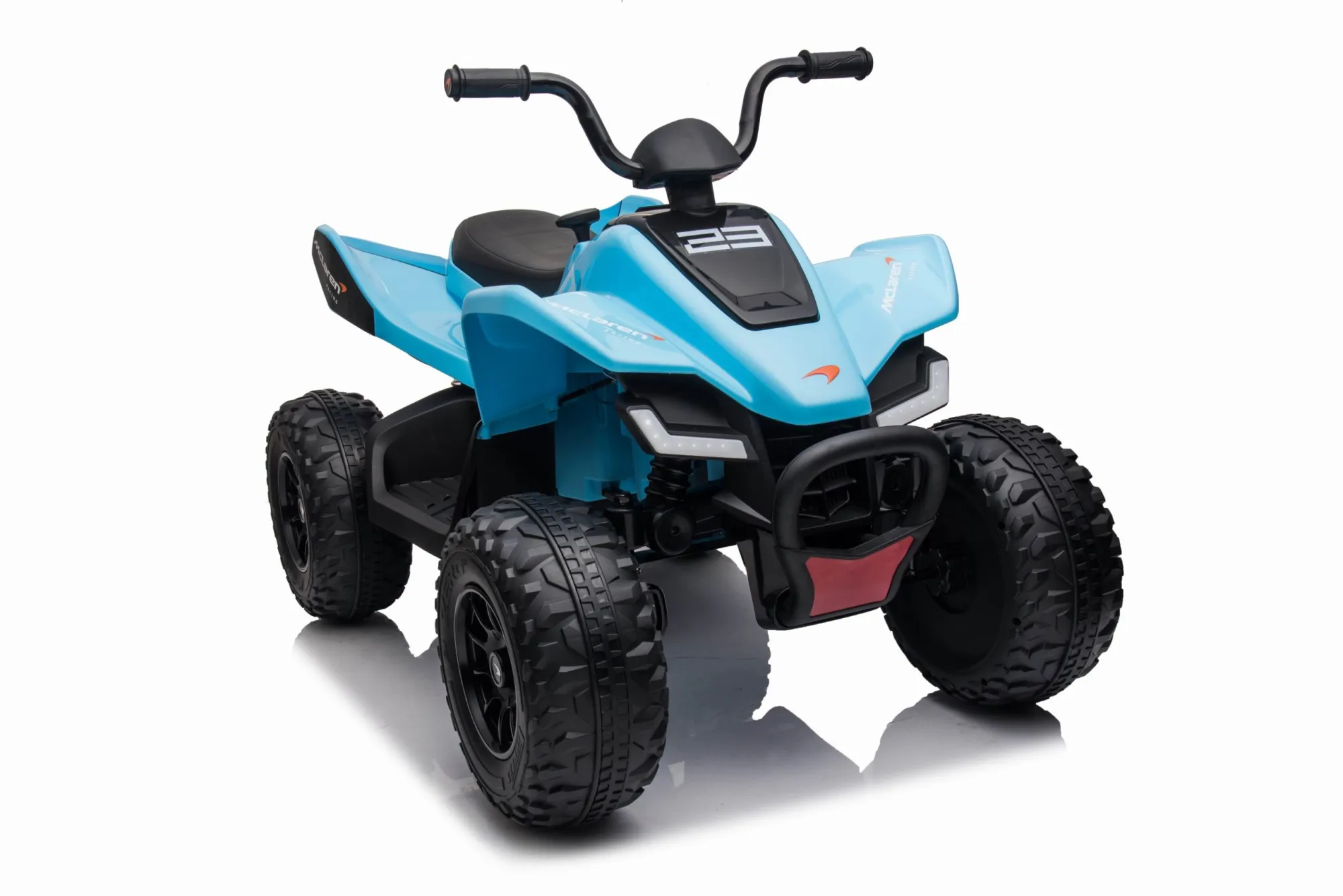 Licensed McLaren Kids Ride on ATV Car, 12V Blue