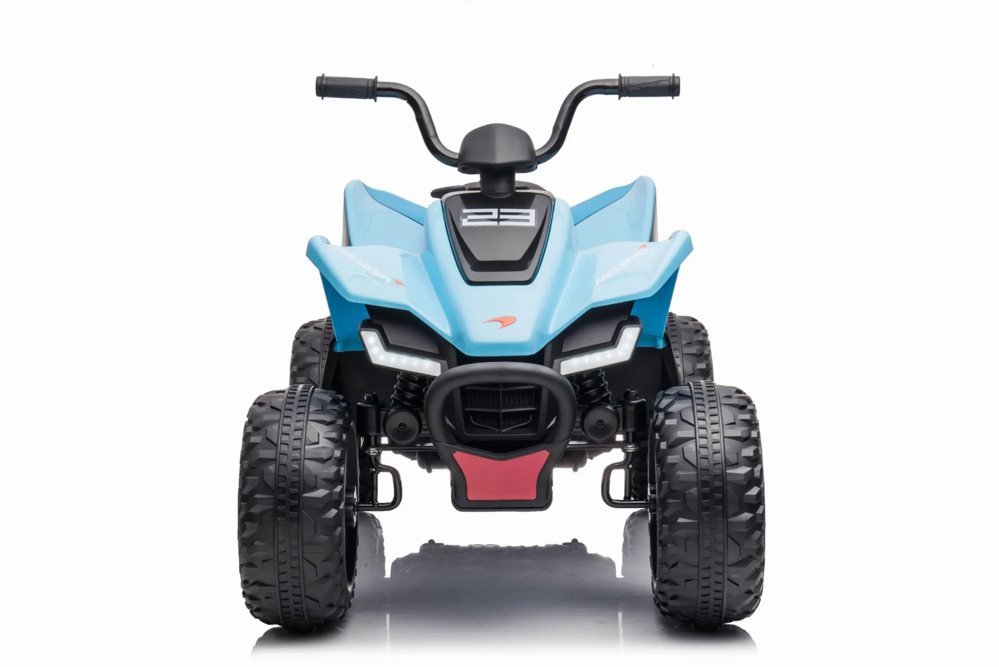 Licensed McLaren Kids Ride on ATV Car, 12V Blue