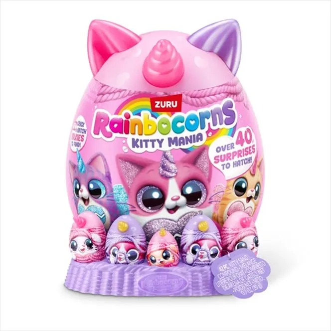 Zuru Rainbocorn Eggzania Kitty Mania