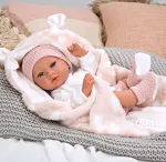 Aria Dolls Elegance Aria Pink Weighted Doll with Blanket