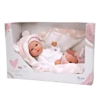 Aria Dolls Elegance Aria Pink Weighted Doll with Blanket
