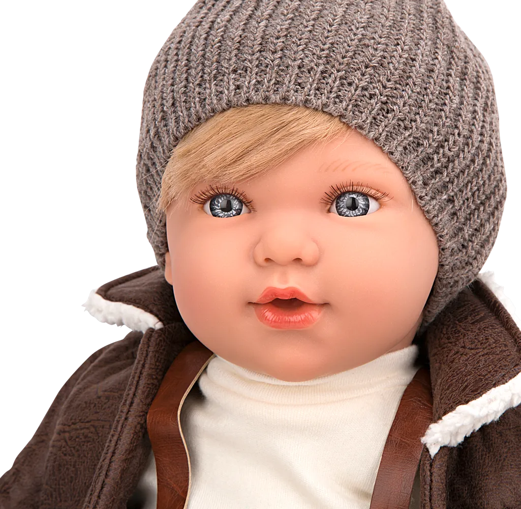 Arias Dolls Elegance Irio brown doll with 14 sound mechanism