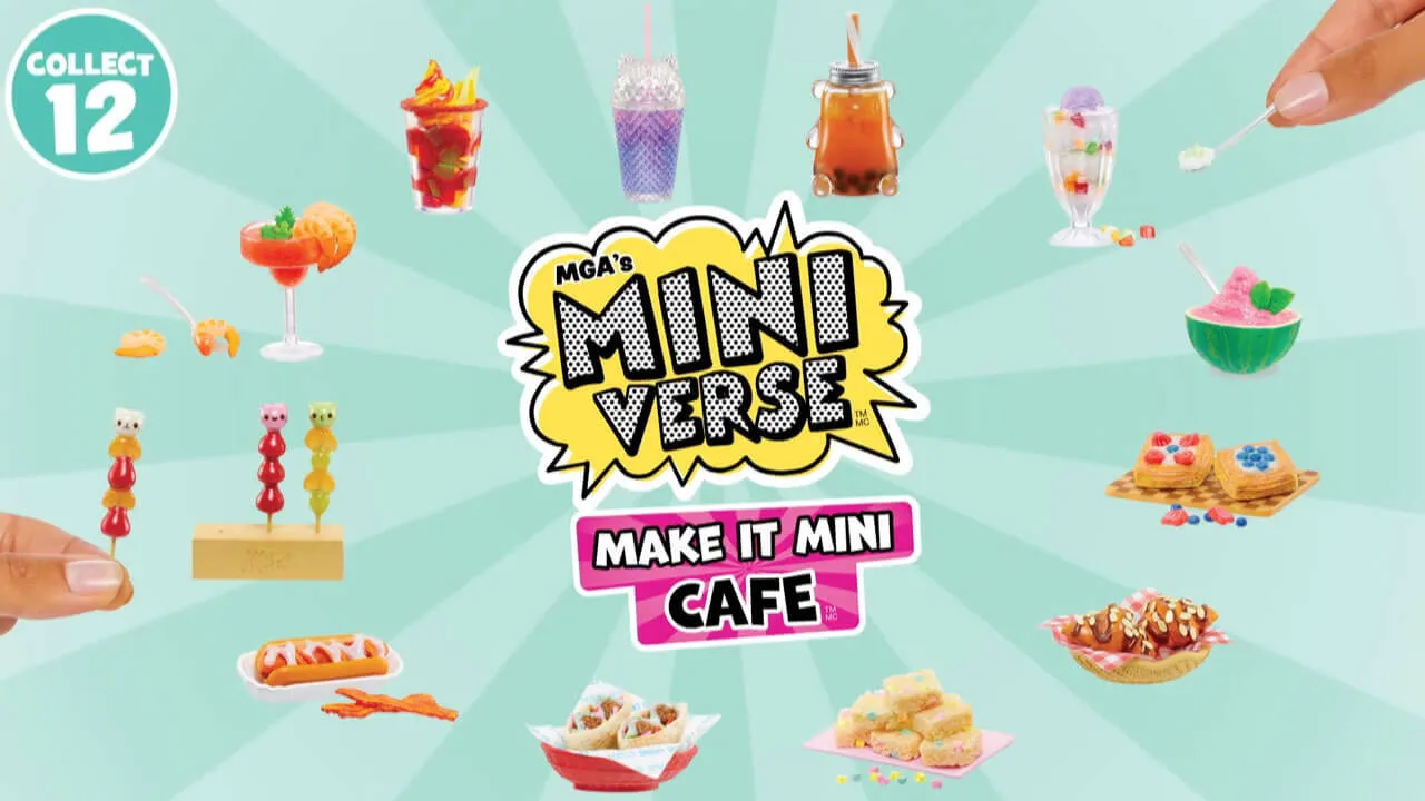 Miniverse Make It Mini Cafe Series 4 Mini Collectibles