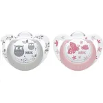 NUK Genius Color Silicone Soother 0-6 Months