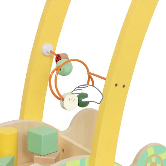 Classic World Toys Chameleon Baby Walker with Blocks