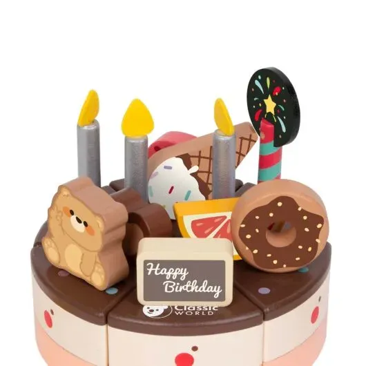 Classic World Toys Chocolate Cake