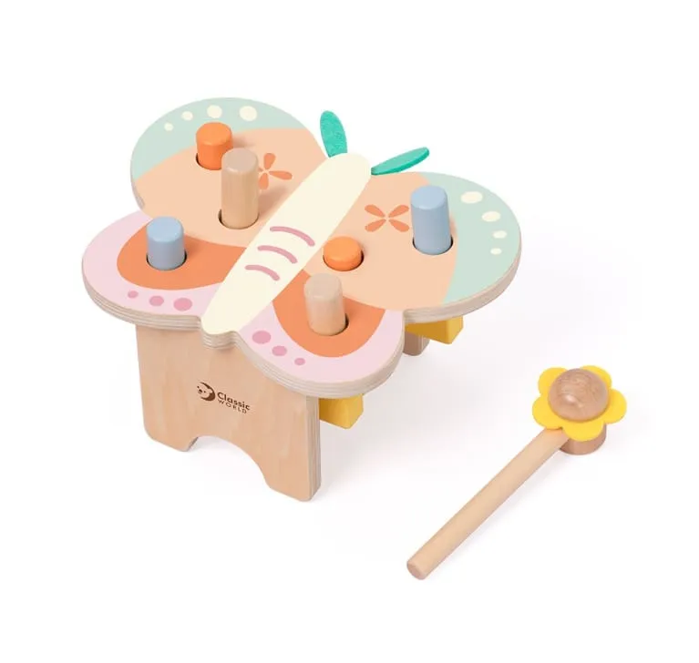 Classic World Toys Butterfly Percussion Table
