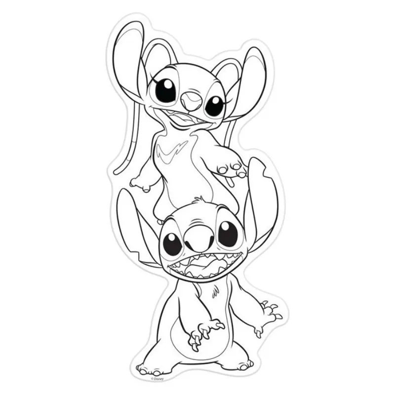 Luna Puzzle χρωματισμού XL Disney Stitch 52τμχ