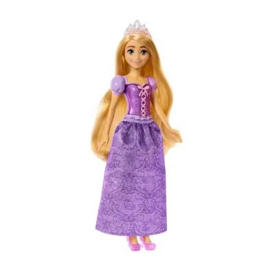 Mattel Disney Princess Rapunzel Doll in Sparkling Fashion with Removable Skirt