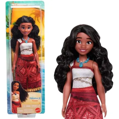 Mattel Disney Moana 2 Moana Fashion Doll with 2 Accessories Removable