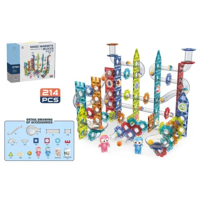 Infinity Toys Magnetic blocks (214pcs)