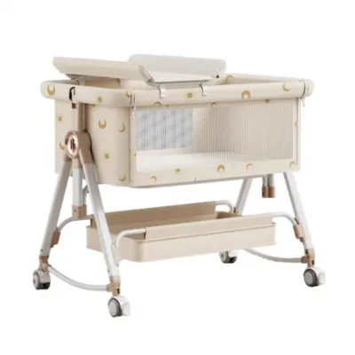 Lazarid Folding cradle 5 in 1  Cream/gold