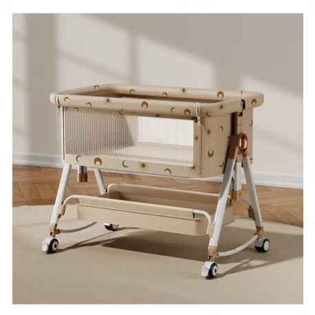 Lazarid Folding cradle 5 in 1  Cream/gold