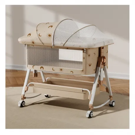 Lazarid Folding cradle 5 in 1  Cream/gold
