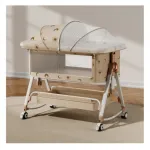 Lazarid Folding cradle 5 in 1  Cream/gold