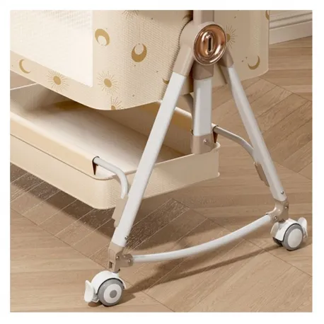 Lazarid Folding cradle 5 in 1  Cream/gold