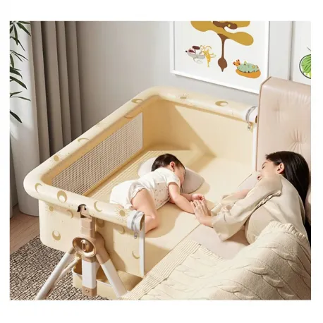 Lazarid Folding cradle 5 in 1  Cream/gold