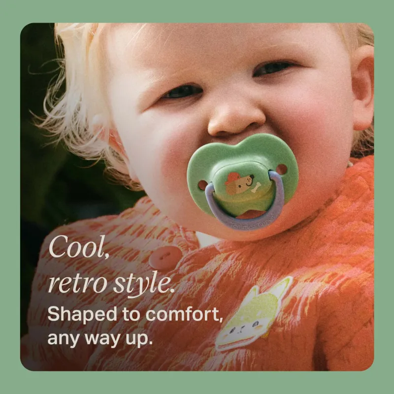 Tommee Tippee Ultimate Fit Pacifier 6-18 months 2 Pack