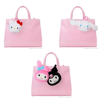 LOL Surprise Loves Hello Kitty Reversible Plush Surprise with Matching LOL Tot and Keychain