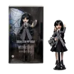 Monster High Wednesday Collectible Doll, Wednesday Addams in Nevermore Academy Uniform With Thing