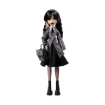 Monster High Wednesday Collectible Doll, Wednesday Addams in Nevermore Academy Uniform With Thing