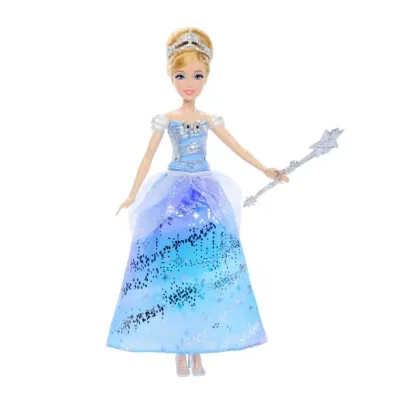 Disney Princess Enchanted Ballgown Cinderella Fashion Doll With Lights & Sounds, inspired By Movie