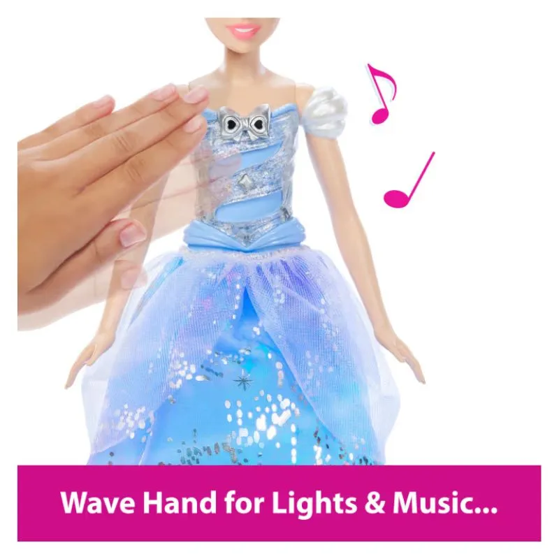 Disney Princess Enchanted Ballgown Cinderella Fashion Doll With Lights & Sounds, inspired By Movie
