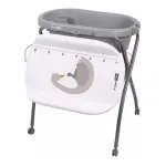 FreeOn Baby Bathtub with Changing Table Base Gray