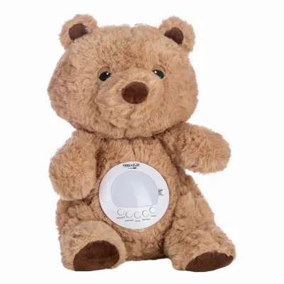 FreeOn Free2Play Soothing plush Teddy Bear with moving head, music and star projector