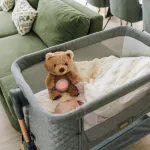 FreeOn Free2Play Soothing plush Teddy Bear with moving head, music and star projector