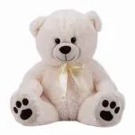 Free2Play Teddy Bear Cuddly 38 cm, white
