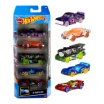 Hot Wheels Cars, 5-Pack Of Die-Cast Toy Cars Or Trucks in 1:64 Scale