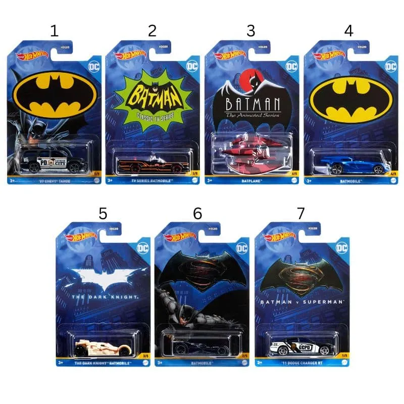 Hot Wheels Batman - Themed Toy Vehicle