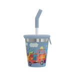 Kids Straw Cup 0.35 L Pompier