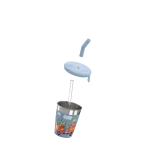 Kids Straw Cup 0.35 L Pompier