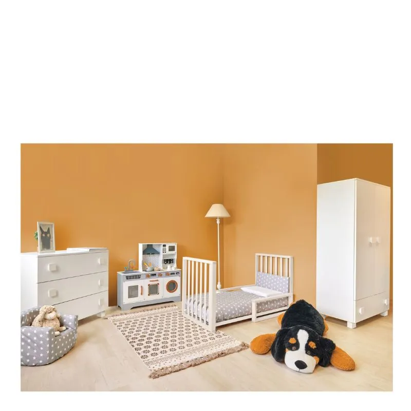 Italbaby Infinito Cot Natural Sage
