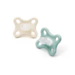 MAM Comfort 1 Piece Full Silicone Pacifier 0-3 Blue / Vanilla
