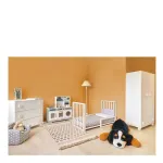 Italbaby Infinity Cot Choco White