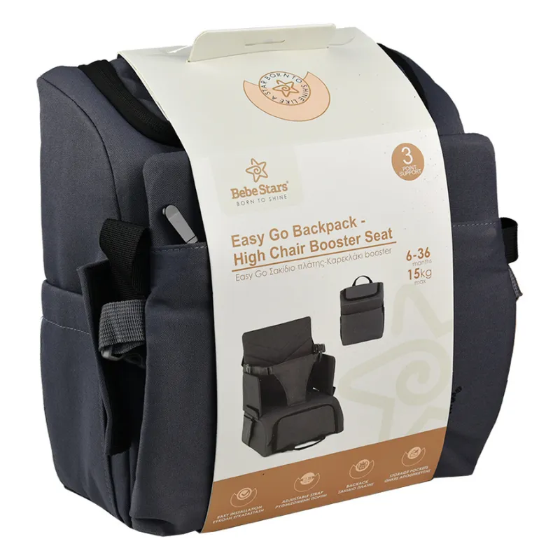 Bebe Stars Backpack High Chair Booster Easy Go