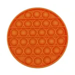 Silicone Pop Bubble Toys Orange