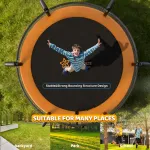 Bebe Stars Trampoline with Net 8FT (245cm)