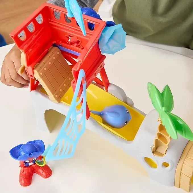 Marvel Spidey Amazing Friends Water-Webs Spidey Island Playset