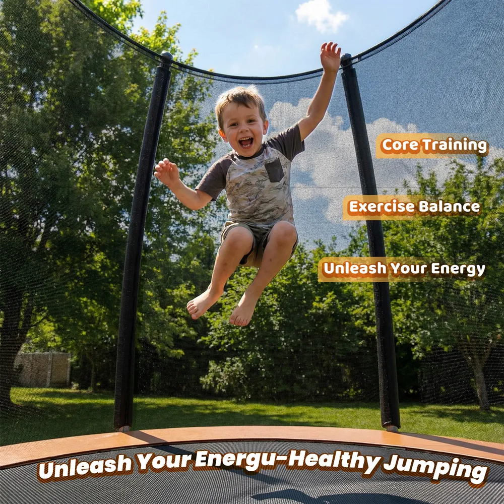 Bebe Stars Trampoline with Net 140cm