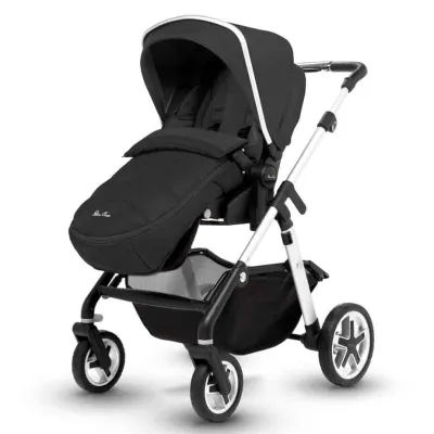 Horizon Go Onyx - Silver Cross 3 in 1