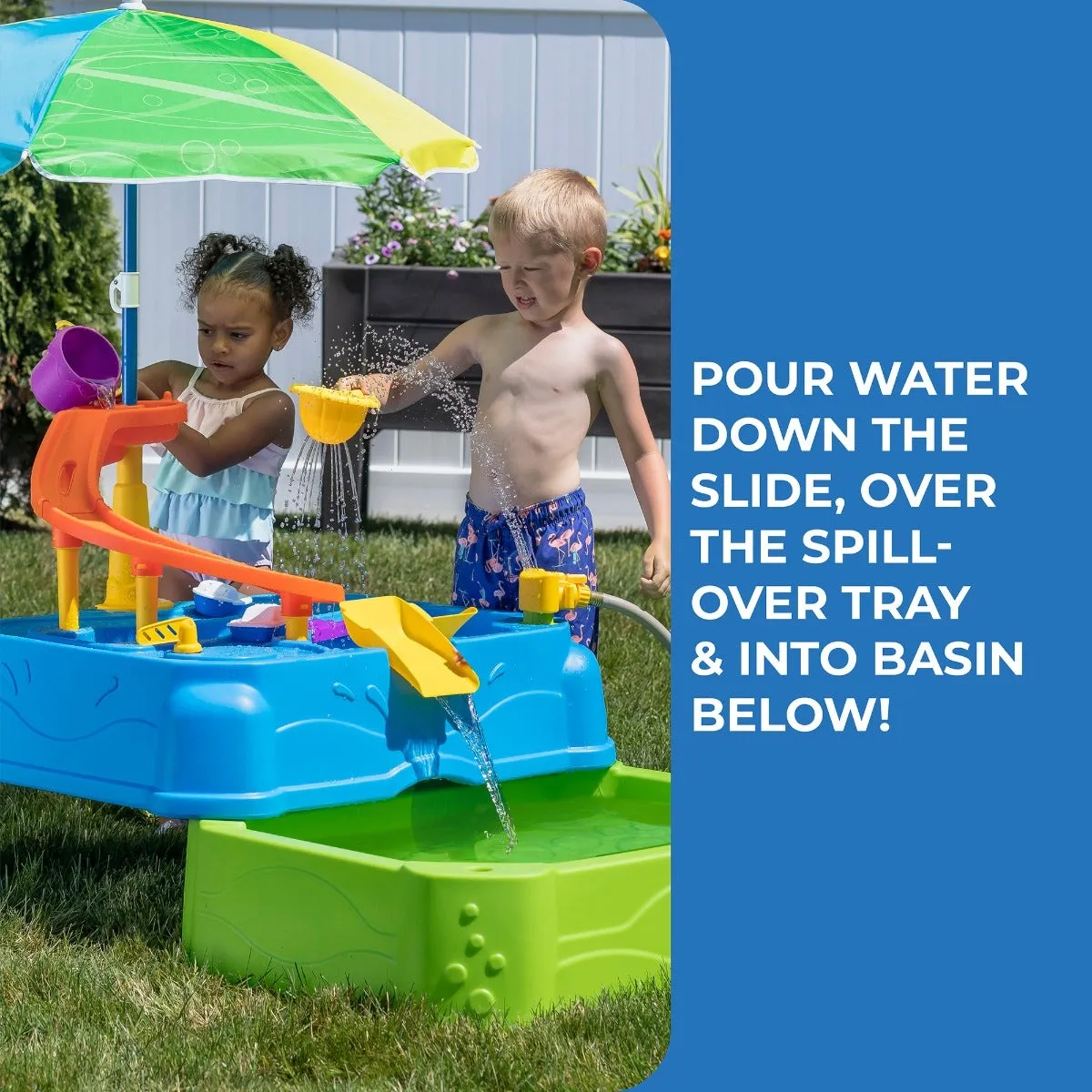 Step2 Waterpark Wonders Two-Tier Water Table