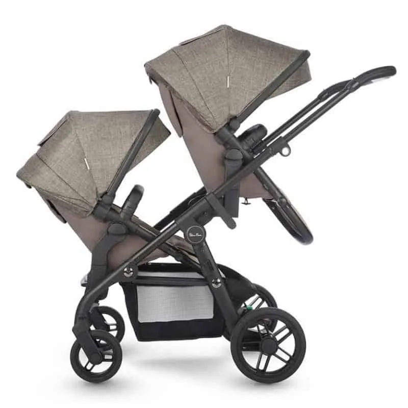 Coast Tandem Tundra extra seat unit - Sliver Cross