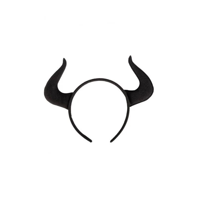 Black Devil Headband