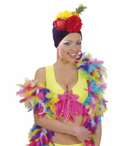 DELUXE MULTICOLOR FEATHER BOA