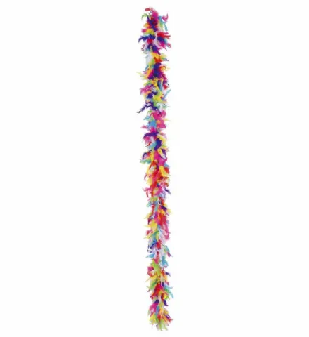 DELUXE MULTICOLOR FEATHER BOA